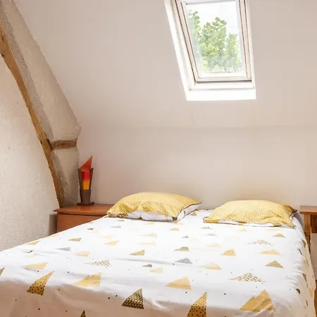 Maison Meslaie - Maison Pour 8 Avec Piscine Beaumont-en-Véron Extérieur photo